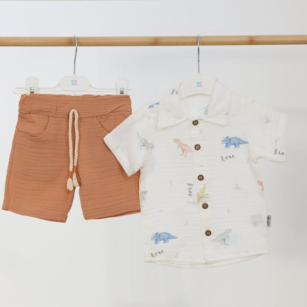 The dinosaur Linen Set