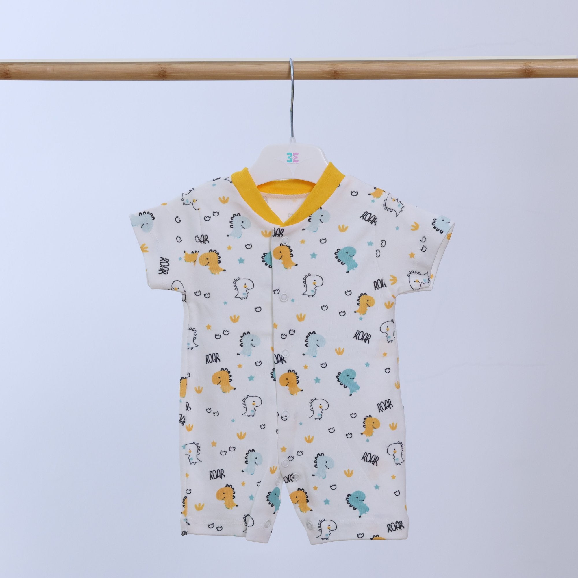 Colorful Dinosaur Romper