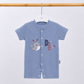 Deep Blue Whale Romper