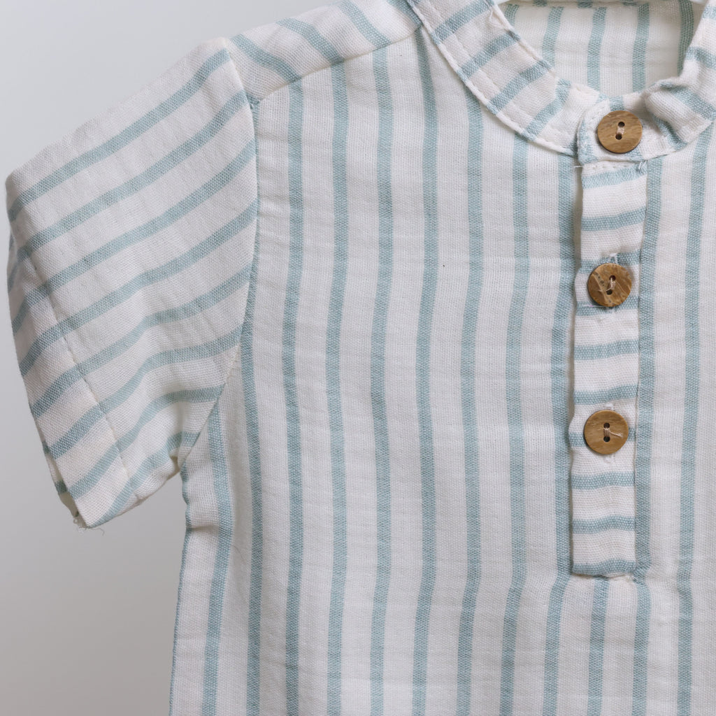 The striped Linen Set