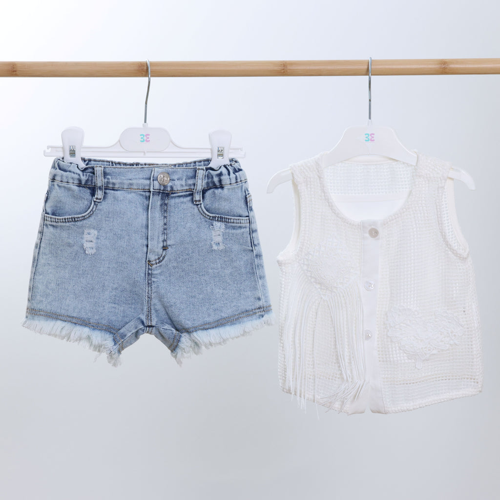 Indigo Open-Weave