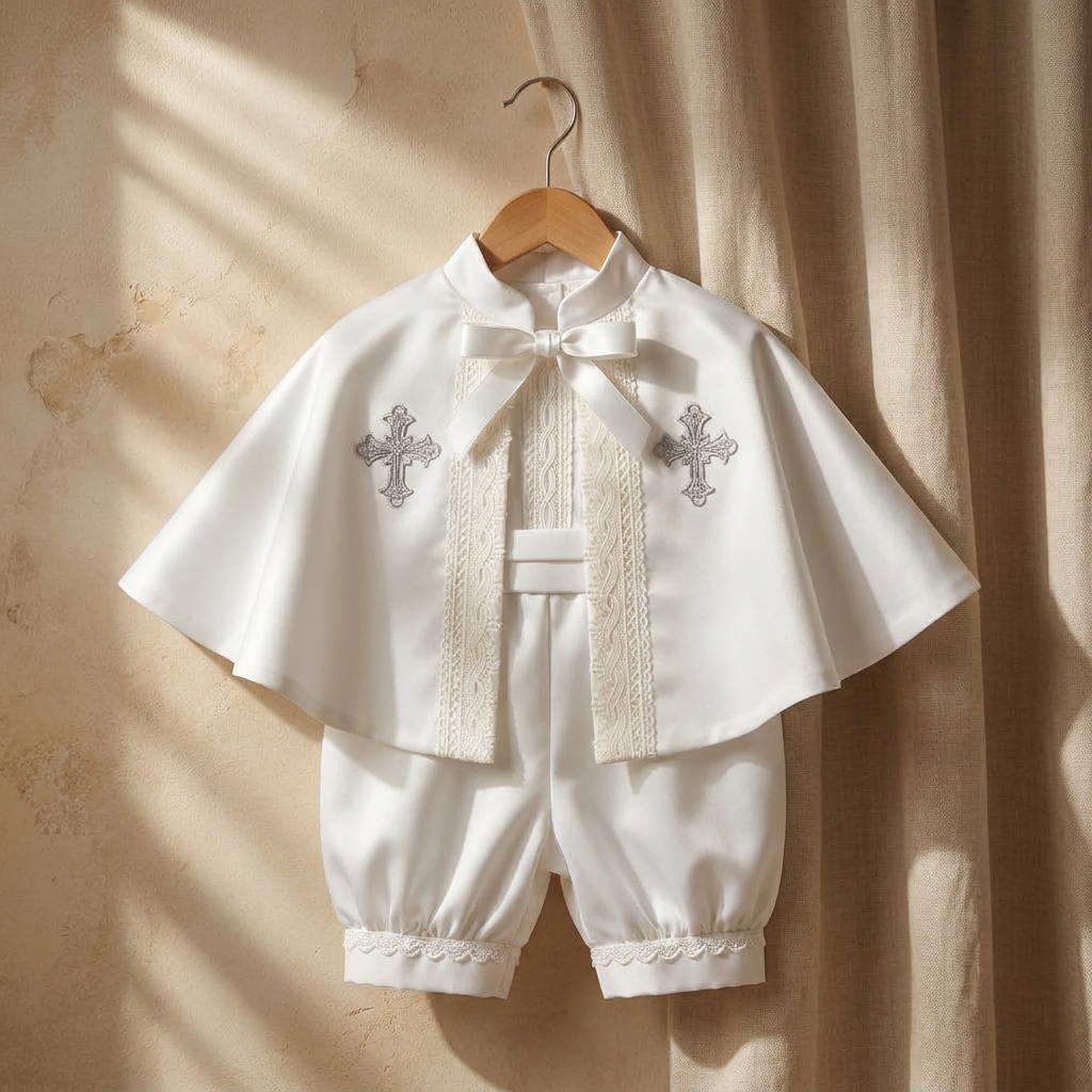 Royal Cross Christening Suit