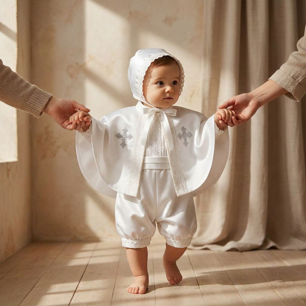 Royal Cross Christening Suit