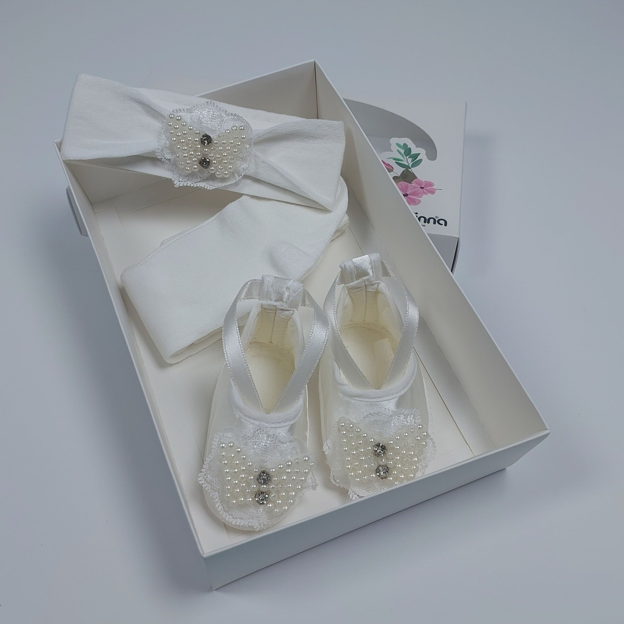 Pearl Papillon-Booties