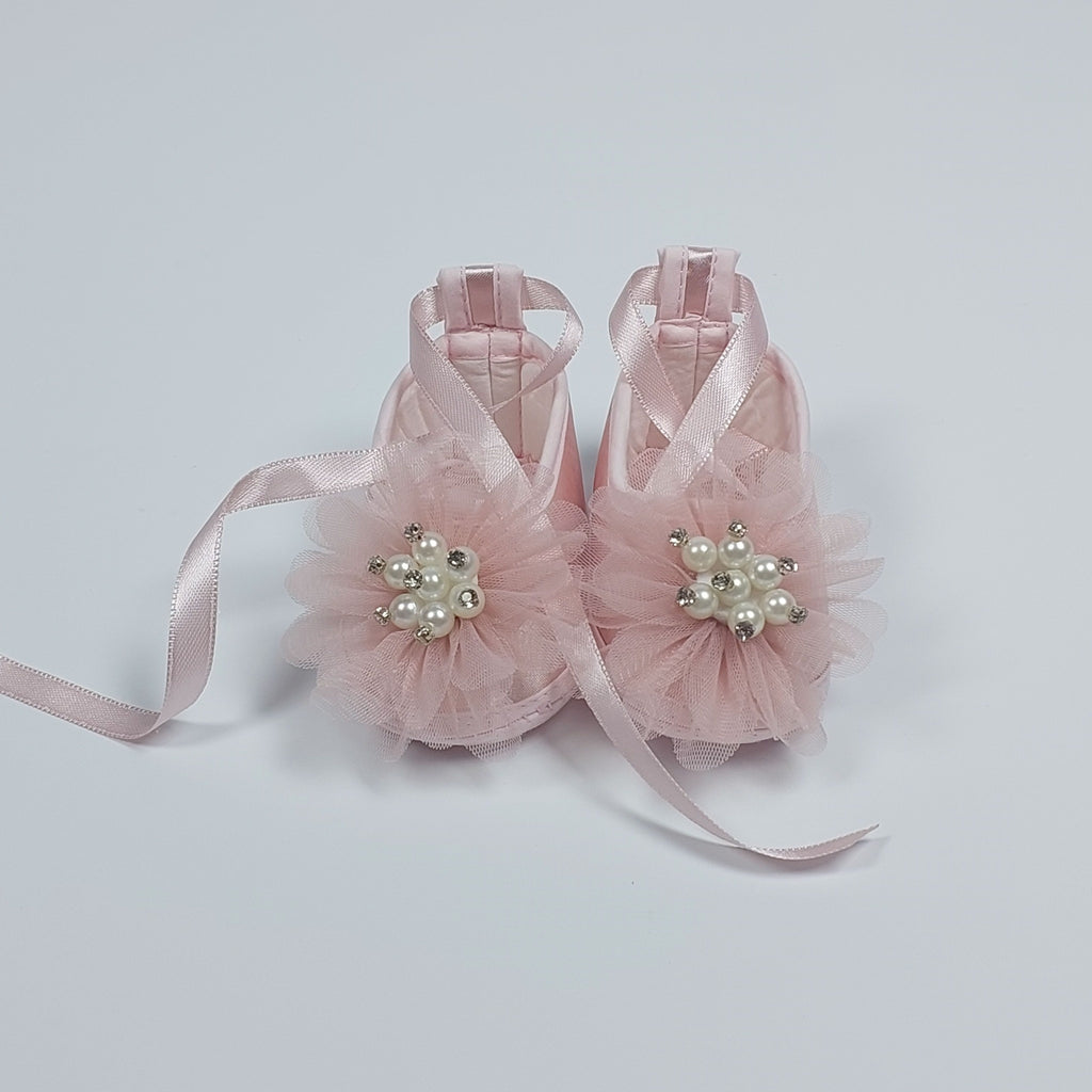 Tulle Rosé-Booties