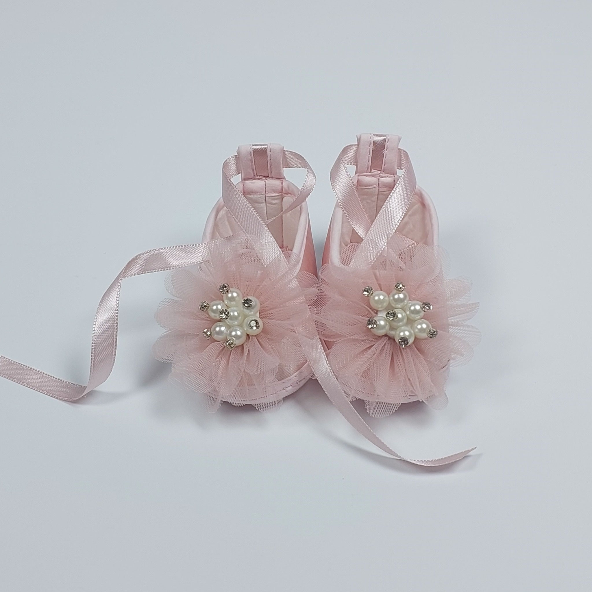 Tulle Rosé-Booties