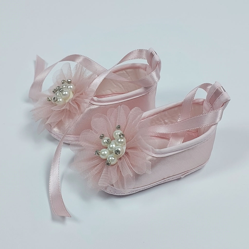 Tulle Rosé-Booties