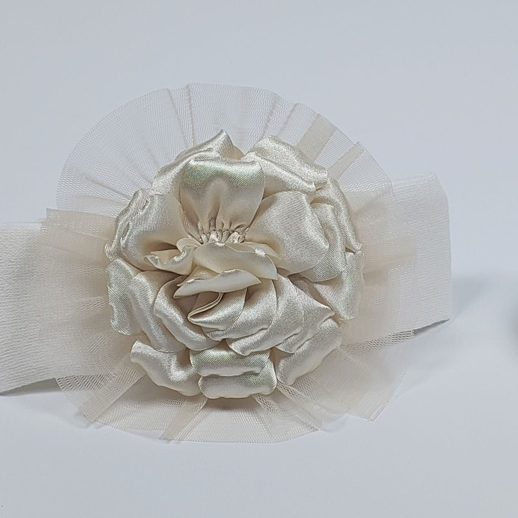 Satin Bloom-Booties