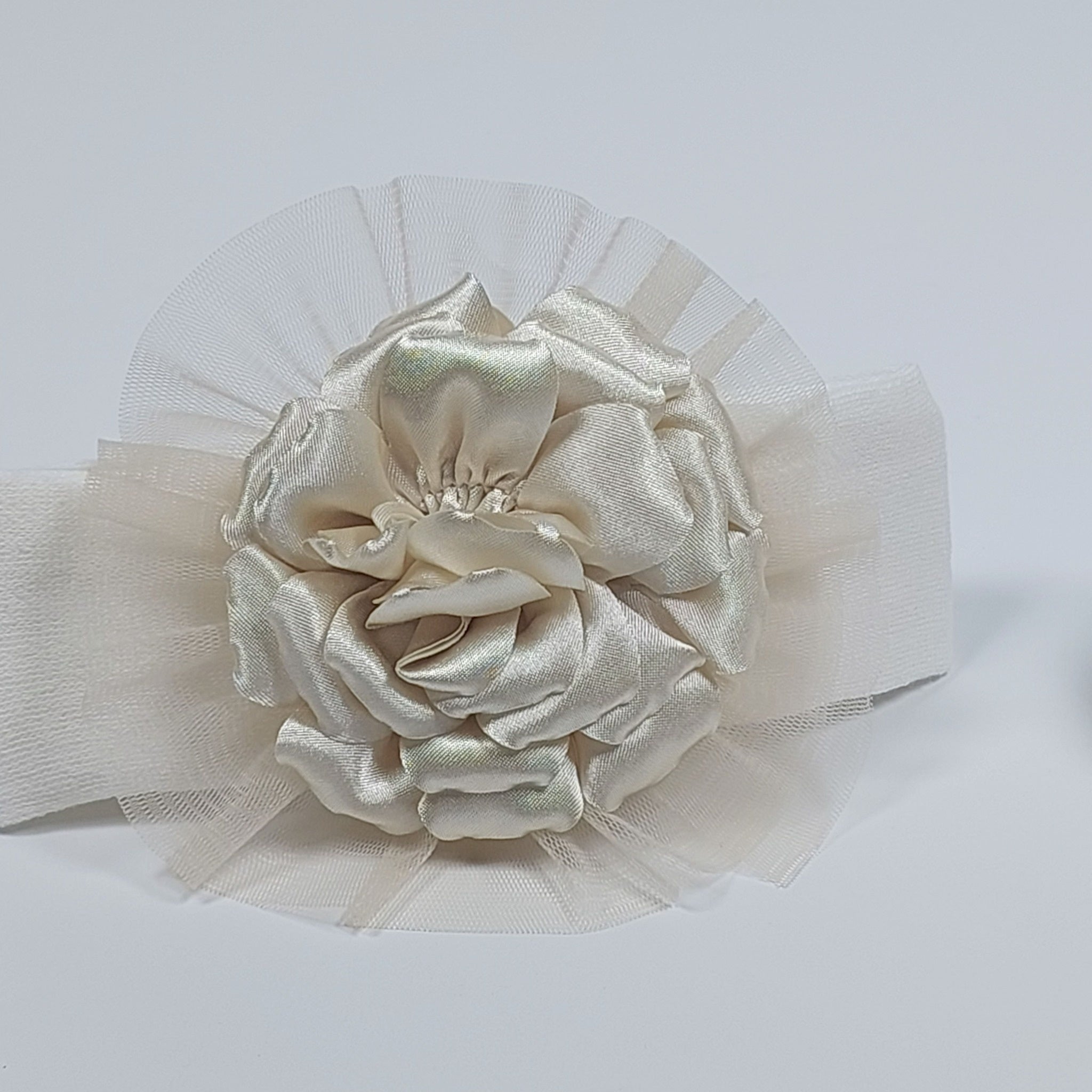 Satin Bloom-Booties