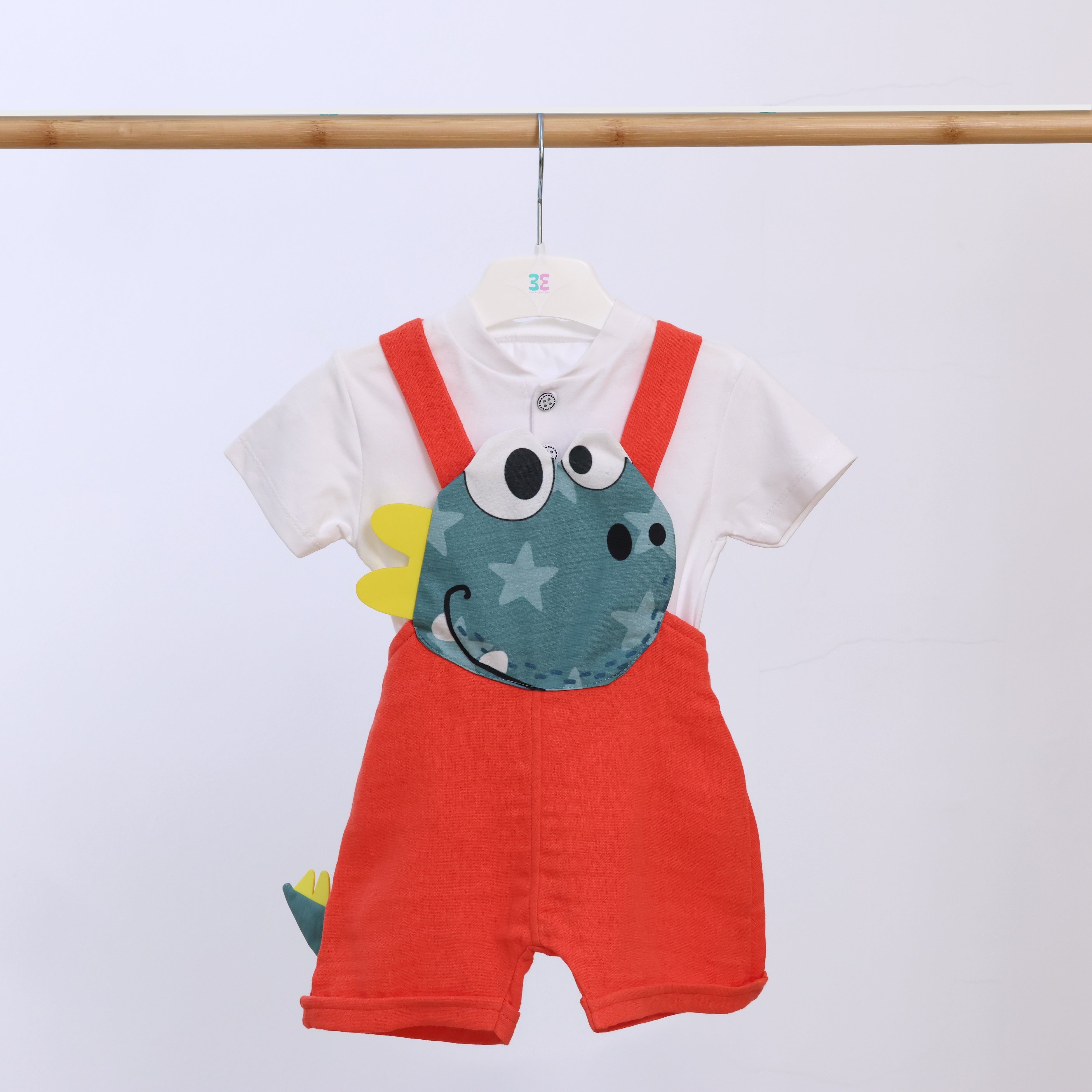Little Dino Overall Set