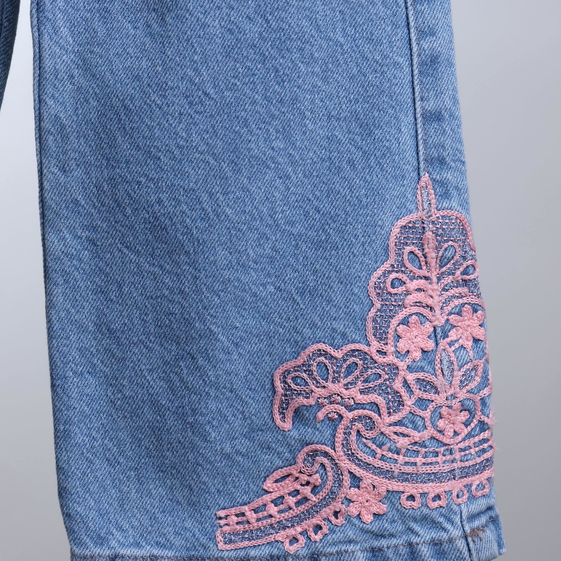 Denim Guipure