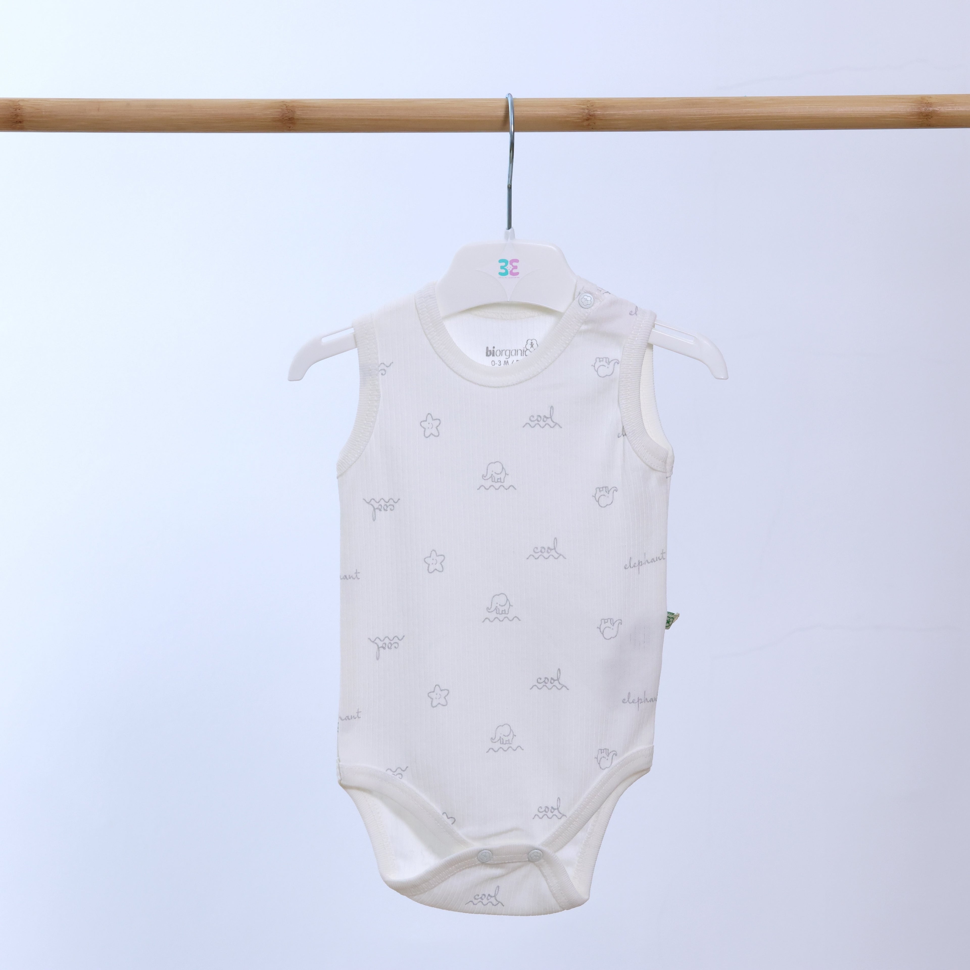 Playful Elephants Bodysuit