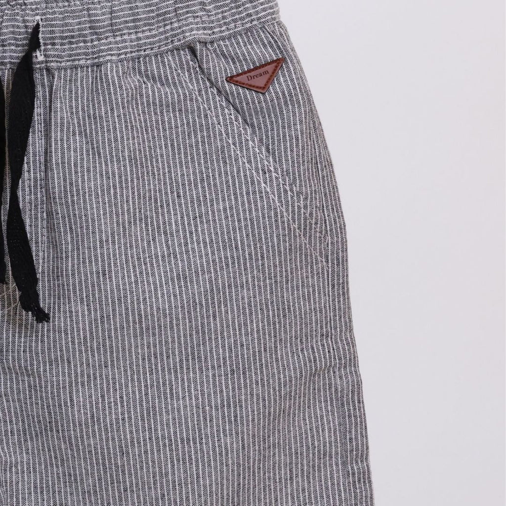 Striped linen short