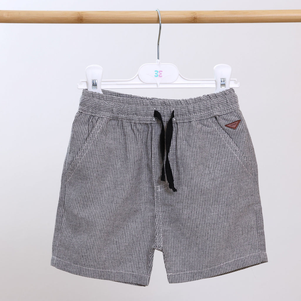 Striped linen short