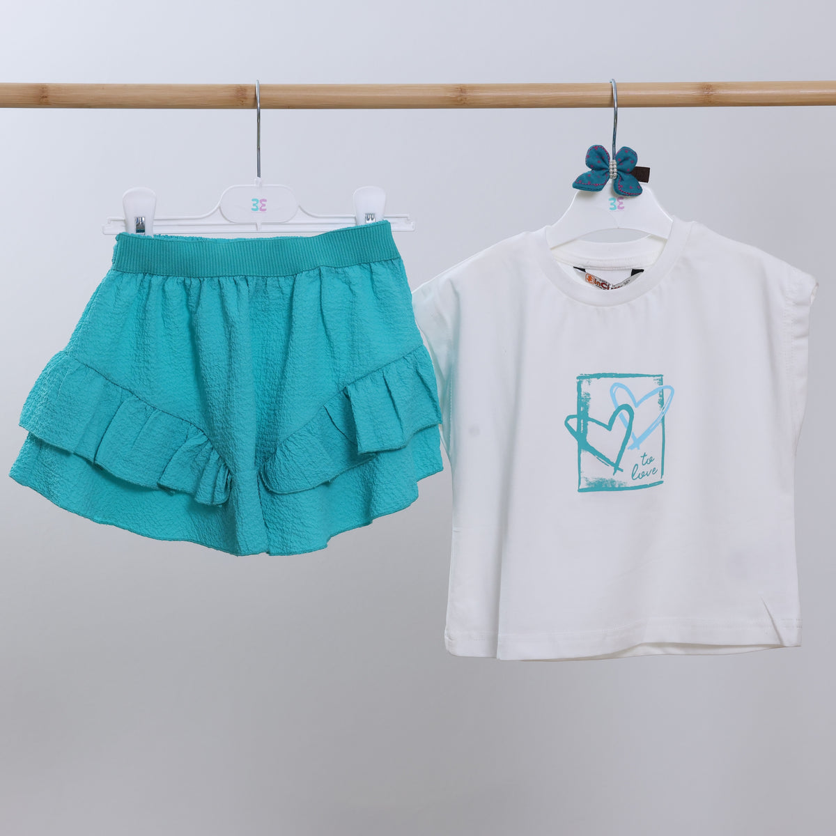 Turquoise Heart Set